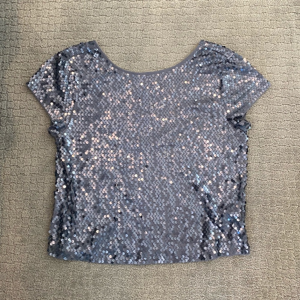 Express Sequin Blouse